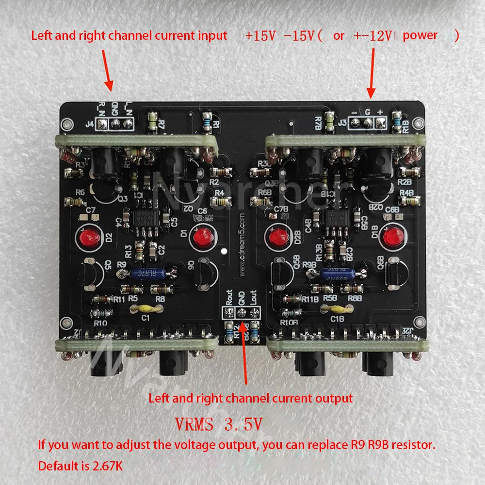 de nvarcher hdam iv lpf para marantz tda1541 tda1541a