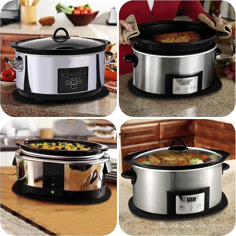 Air Fryer Heat Resistant Mat Kitchen Countertop Slow Cooker Heat Protector Mats Dropshipping