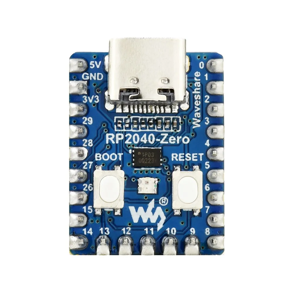 RP2040-Zero   ũƮѷ  ھ  Cortex M0 +  RP2040   MCU  USB-C Ŀ