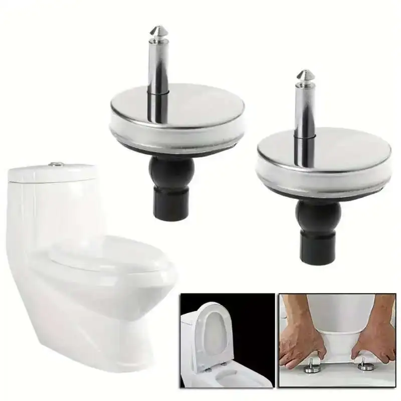 Stainless Steel Toilet Lid Release Expansion Screw Bathroom Hardware Mountings Replacement Quick Fitting For Upper Installation