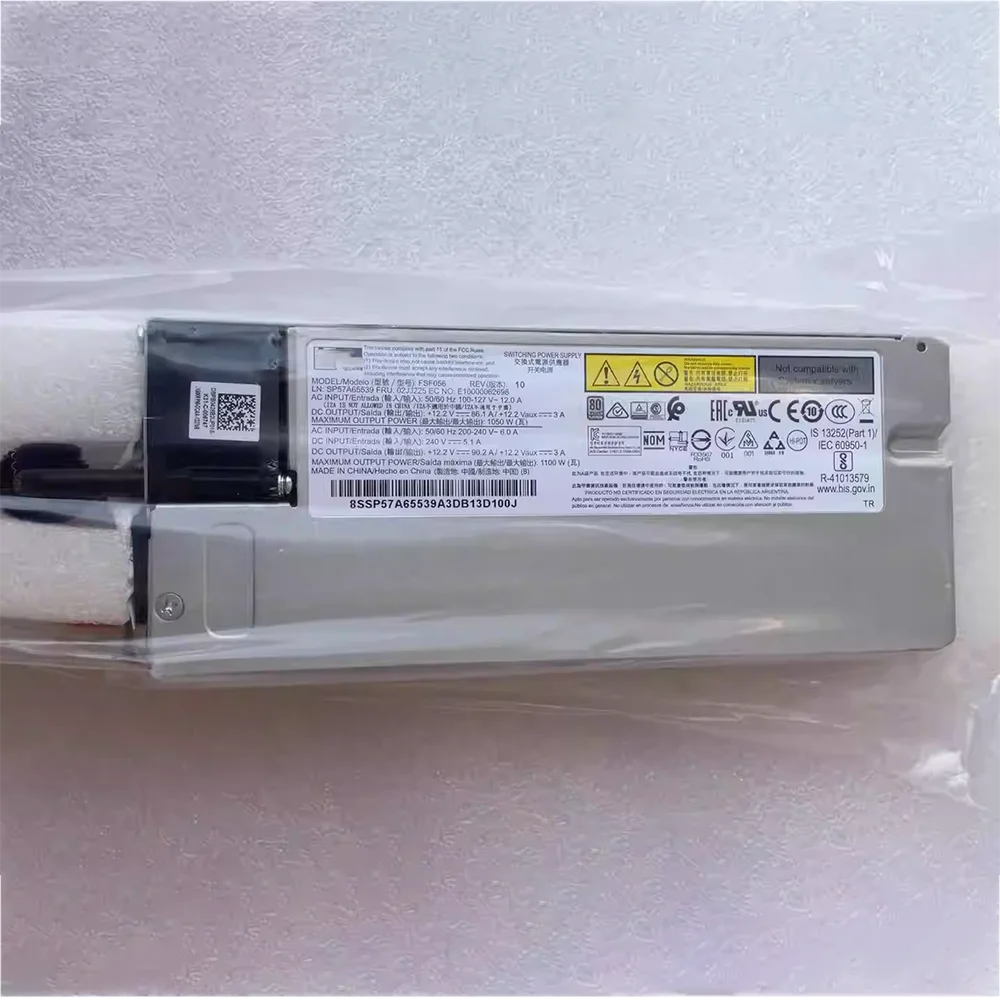 Original PSU FSF056 700-014189-1500 For Lenovo SR860 1100W Switching Power Supply 4 Original PSU FSF056 700-014189-1500 For Lenovo SR860 1100W Switching Power Supply - Image 2