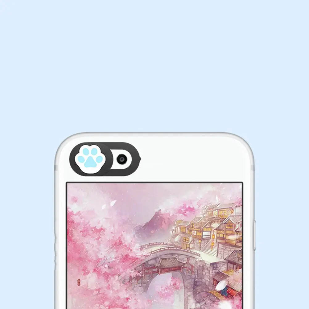 6Pcs 웹캠 커버 노트북 전화 태블릿 용 개인 정보 보호 장치 ABS 소재 엿보기 방지 카메라 안전 커버 노트북 웹캠