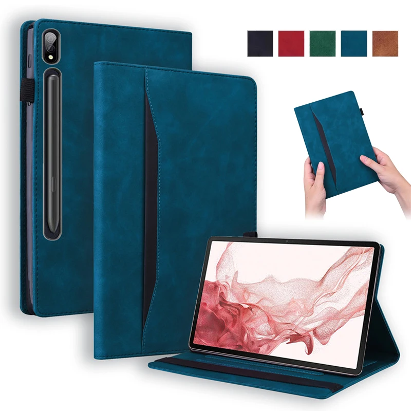 Per Samsung Galaxy Tab S9 Ultra Case 14.6 "Luxury Pu Leather Wallet Tablet Coque Per Galaxy Tab S9 Ultra 14.6 Pollici 2023 Cover