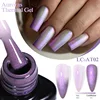 LILYCUTE Color Changing Auroras Thermal Gel Nail Polish Nude Purple Glitter Sparking Long Lasting Manicure Nails Art Gel Varnish 1