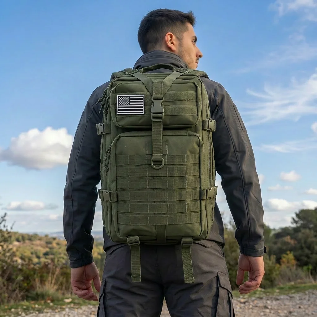 45L Tactical Hiking Backpack 3