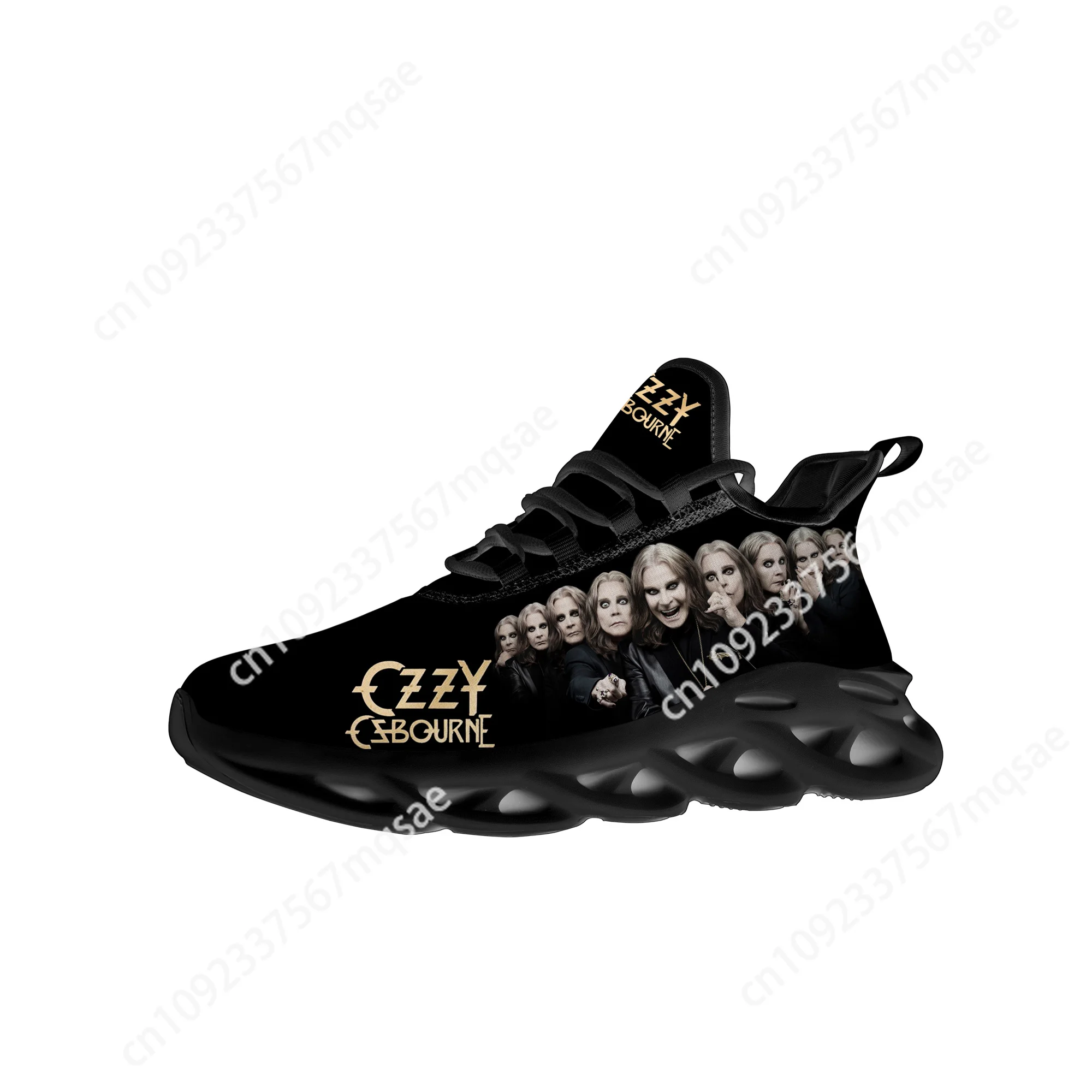 Ozzy Metal Rock Singer Osbourne Flats Sneakers Mens Womens Sports Running Shoes High Quality Sneaker Customized Casual Shoe 2