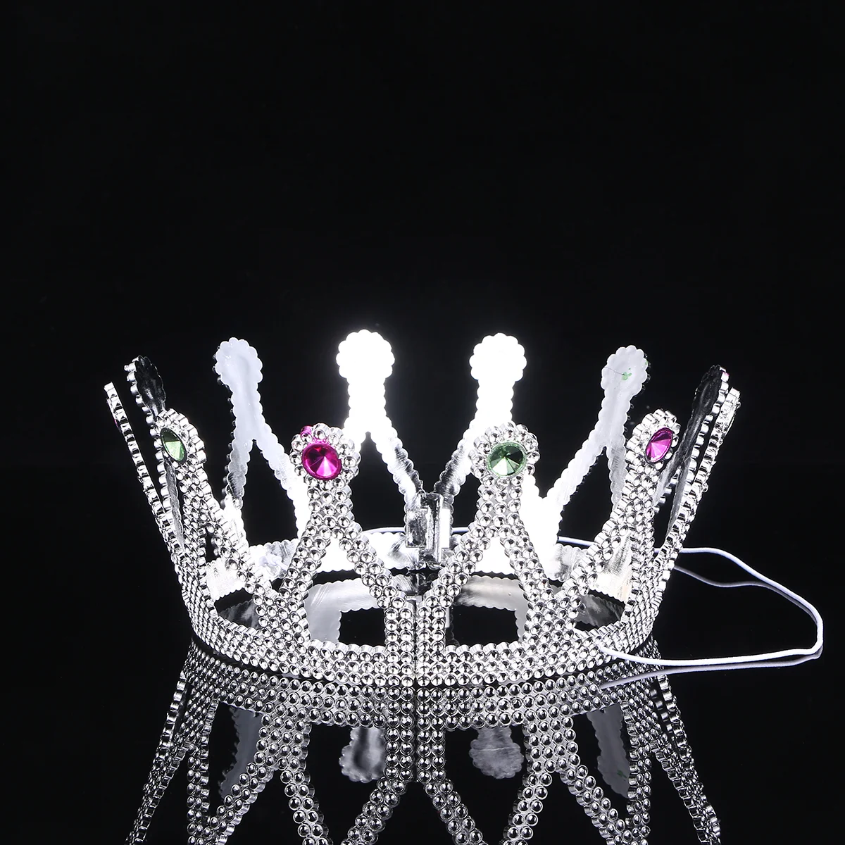 Halloween Party Queen Crown Plastic King Crown Royal Medieval Crown Exquisite Charming Crown Theater Banquet Prop Birthd 3
