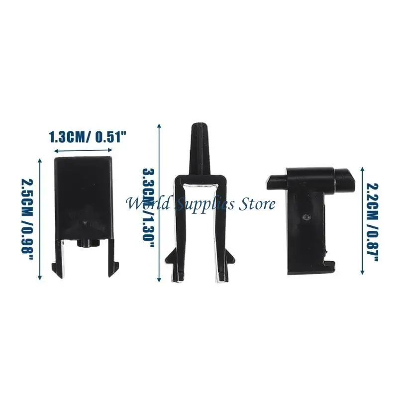 G6KC 자동차 연료 플랩 래치 수리 연료 도어 클립 스프링 수리 세트 발견.