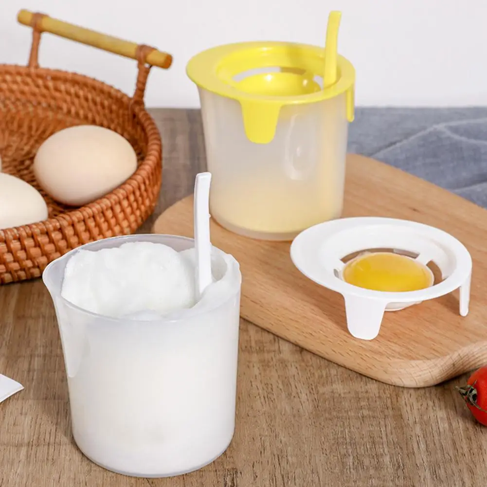 

Manual Whisk Fluffy Whisk Manual Egg Beater Fast Quiet Detachable ABS Egg Whites Separation Egg Beater Egg Tools