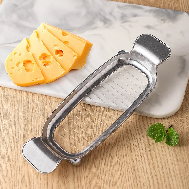 1PC Butter Wire Slicer Stainless Steel Handheld Butter Cutter Cheese Cheese Cutting Wire Cutter Kitchen Tools