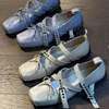 Women's Shoes New Spring Square Toe One-line Buckle  Buckle Decoration  Shoes Women Outdoor Daily Commute Zapatos De Mujer 5