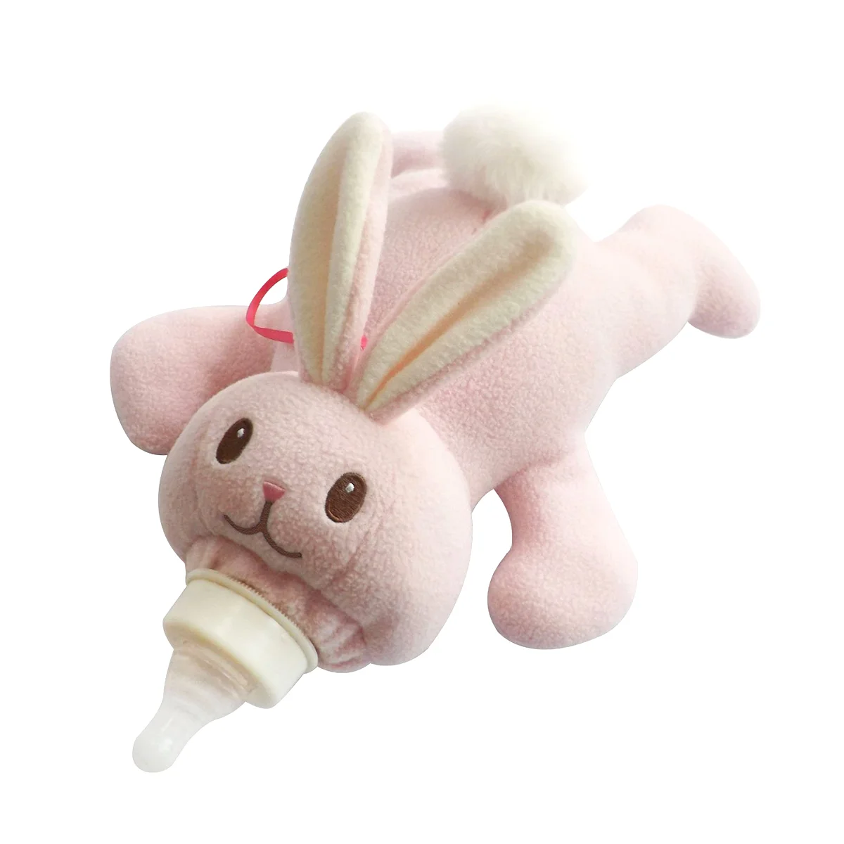 

Lovely Plush Animal Rabbit Milk Bottle Cover Feeder Keep Warm Infant Baby Bottle Sleeve Holder