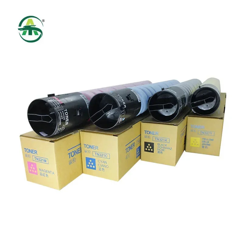 4Pcs TN321 Toner Cartridge Compatible for Konica Minolta Bizhub C 224 284 364 227 287 7822 7828 7528 C224 C284 C364 C227 C287