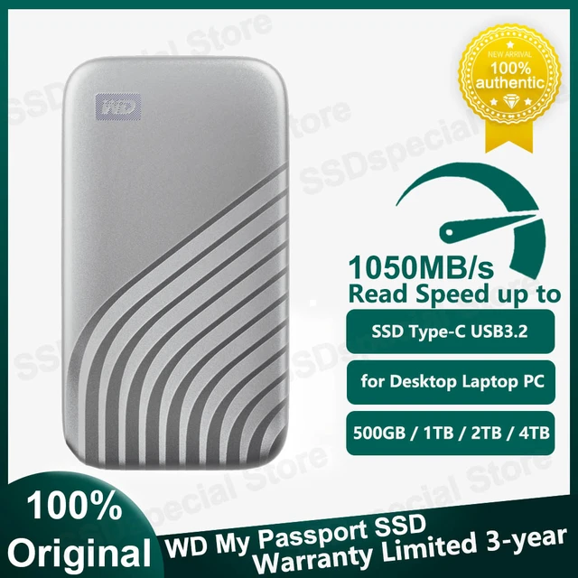 NEW Western Digital WD My Passport SSD Portable External Solid 