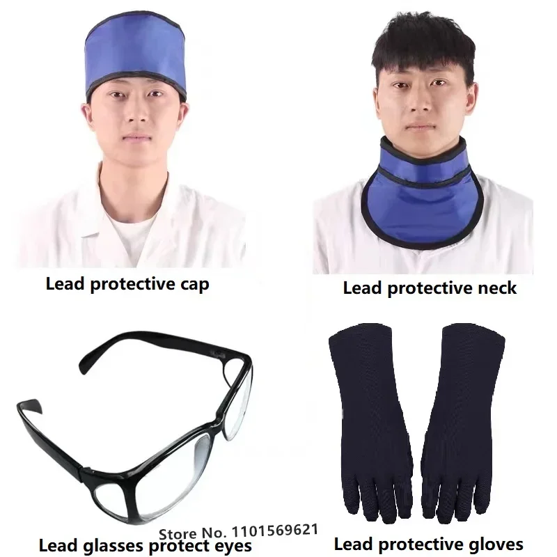 Tantalum Lead Fiber Material Nuclear Radiation Protective Clothing Table Anti-Radiation Antitin Face Gas Defense Mask 5