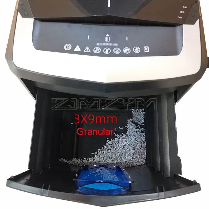 사무실용 전기 음소거 분쇄기, 미니 가정용 분쇄기, 연속 종이 파쇄기, 220V, 18L