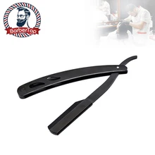  Barbertop Shaving Straight Razor Classic Manual Barber Razors Folding Knife Men Stainless Steel Hairdresser Tool 