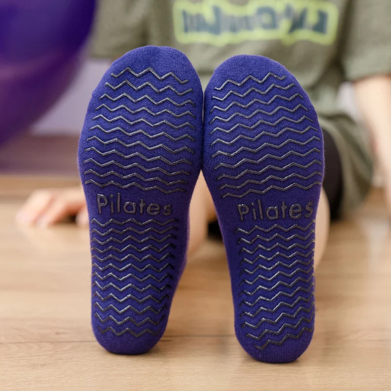 2024 Professional Women Pilates Socks Non Slip Breathable Yoga Ladies Fitness Sports Ballet Dance Sock for Yoga Pilates Ha 25 S329a4c2f79b64fc695c52556f92a855ae