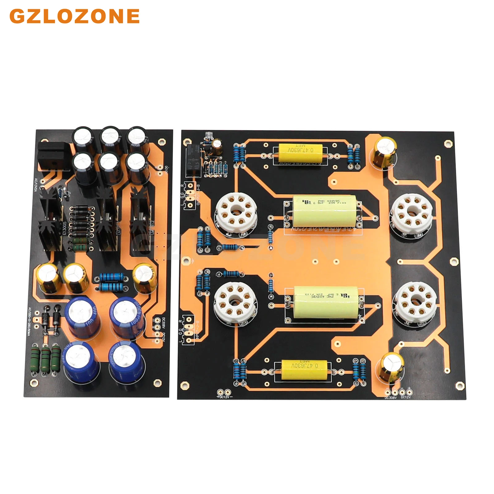 

HI-END Stereo Tube Preamplifier Base On Rogue99 Preamp circuit With power supply DIY Kit/Finished baord ((Without tubes)