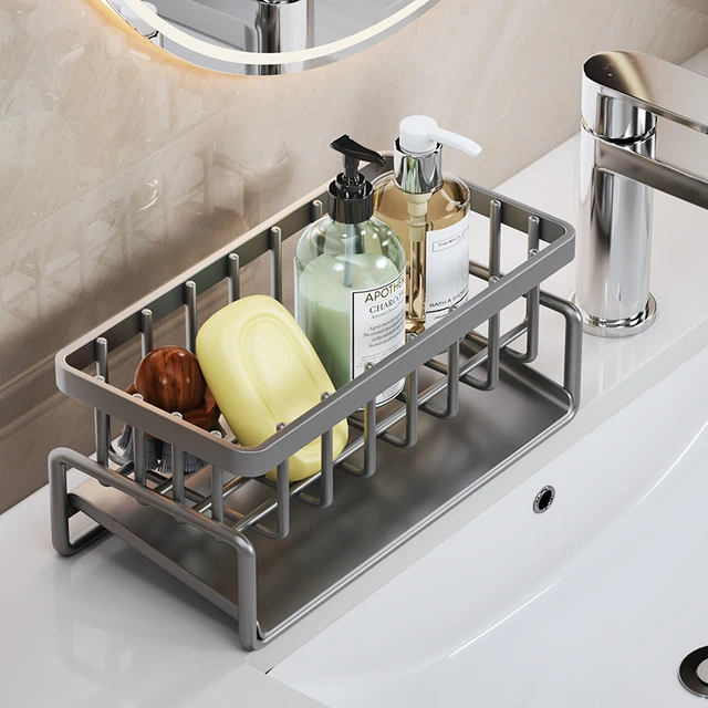 Sink Sponge & Dishcloth Drain Rack 6