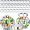 1.7 oz Small Glass Jars with Lids Mini Candy Jars Tiny Mason Jar Candy Containers for Party Favors Wedding Gifts Spice Honey 1