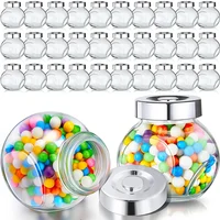 1.7 oz Small Glass Jars with Lids Mini Candy Jars Tiny Mason Jar Candy Containers for Party Favors Wedding Gifts Spice Honey 1