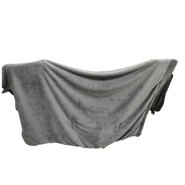 Single Layer Velvet Warm Horse Clothes Winter Warm Horse Blanket Horse Vest Horse Shawl Equestrian Supplies 5