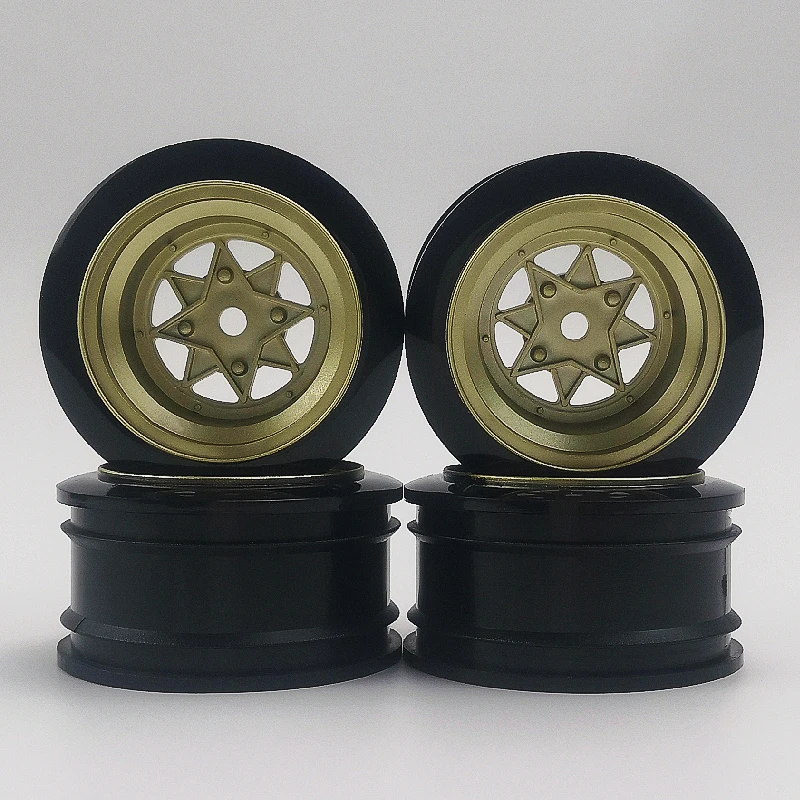 오프셋 RC 자동차, 플라스틱 휠 림, 12mm 너트 드리프트, 로드 투어링 모델 취미, 1/10 체중계, 6mm, 9mm, 4 개