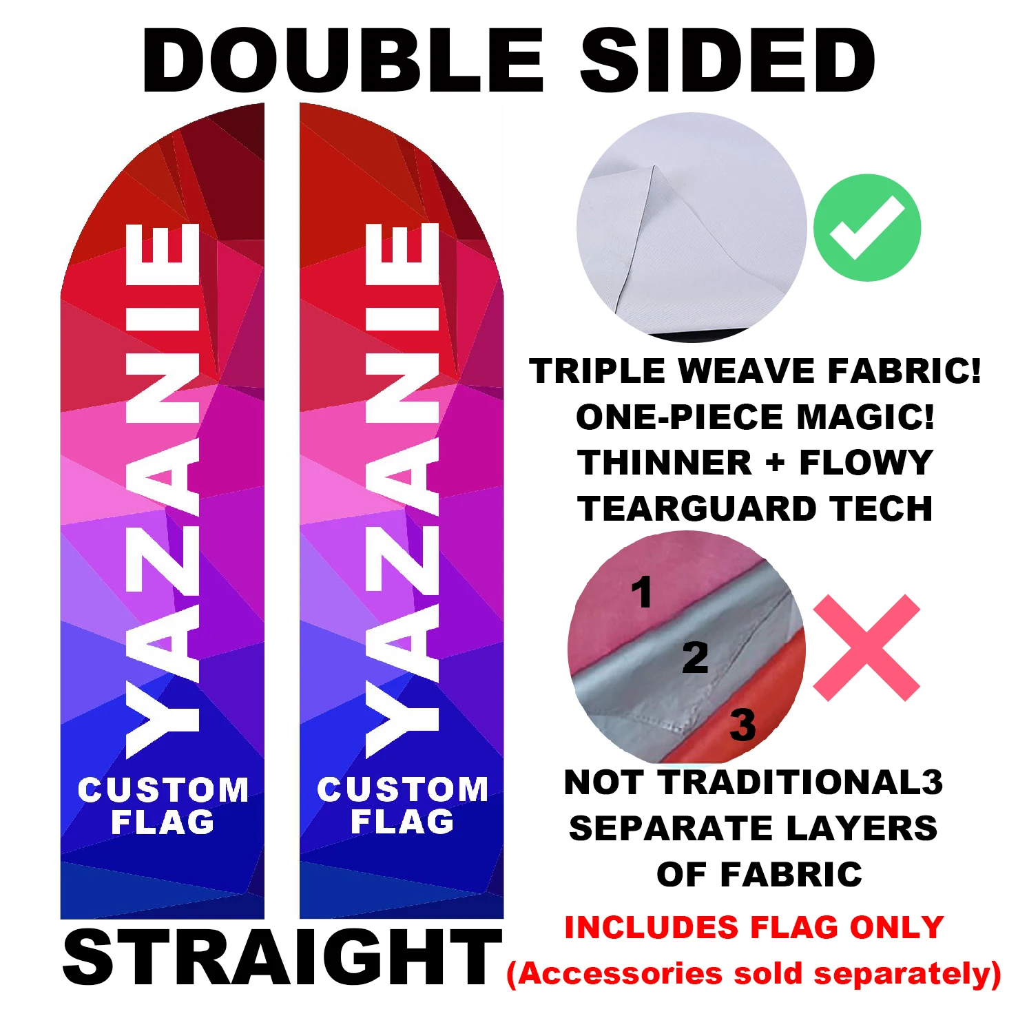Custom Outdoor Beach Feather Flag for Business and Event Promotions