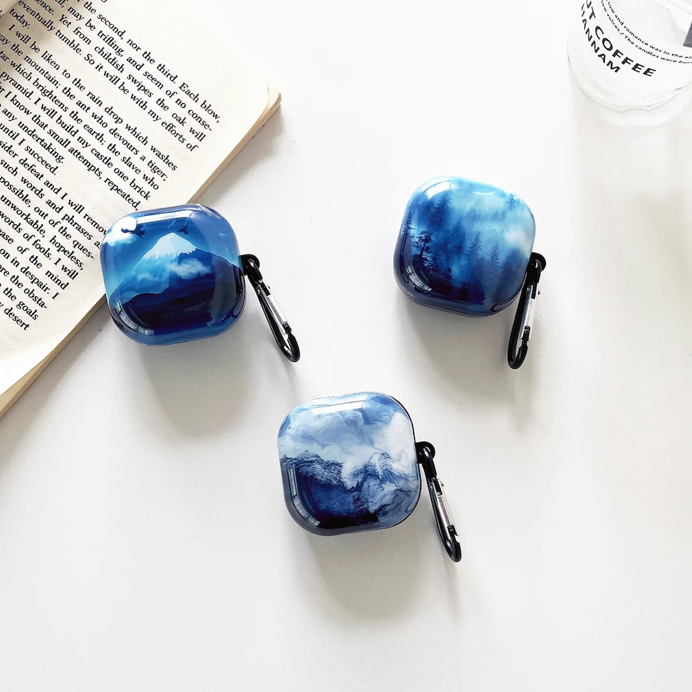 Cute Paddy Field Road Per Samsung Galaxy Buds Custodia Per Auricolari Wireless Per Samsung Galaxy Buds Pro/Buds 2 Cover