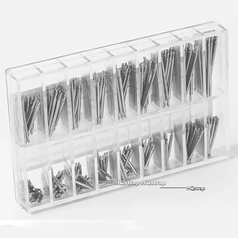 Deluxe Stainless Steel Watch Spring Bar and Pin Set - 360pcs Variety Pack