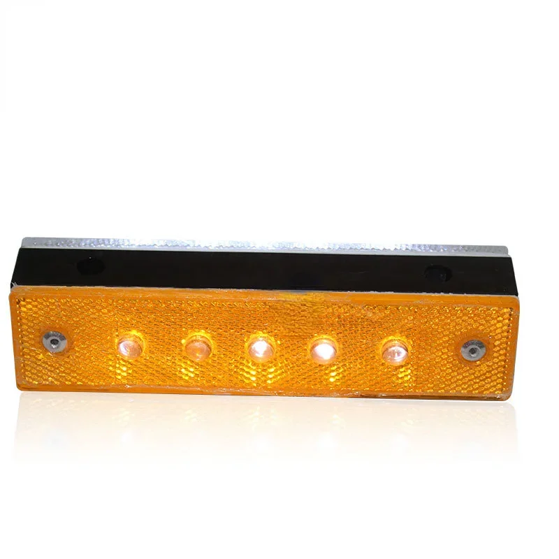 Double Sided Contour LED Road Safety Guidance Warning Light Reflective Solar Energy Road Studs Hot Selling