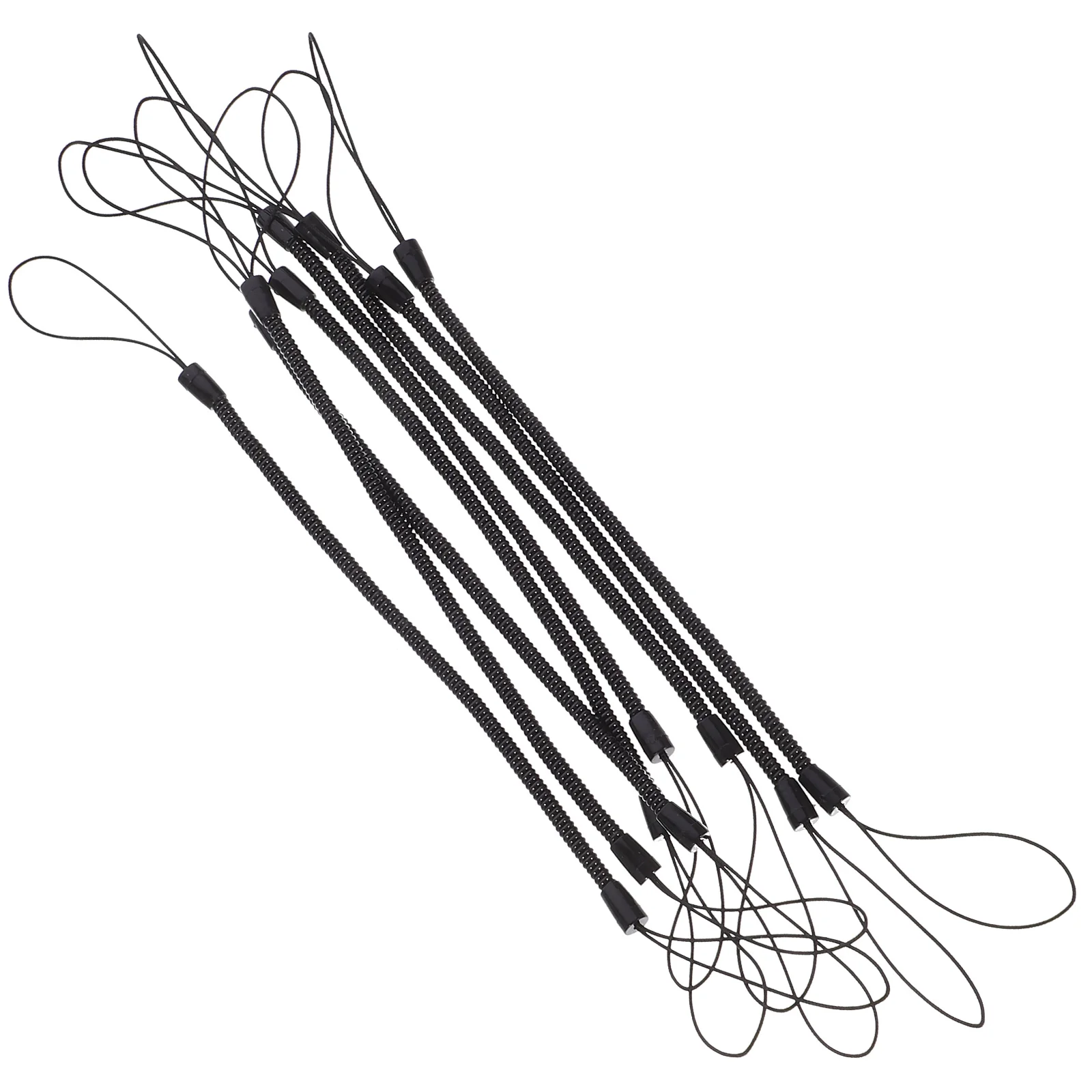 8pcs Tablet Stylus Ropes -lost Stylus Lanyards Stretch Cord Convenient Touch Pen Ropes 6