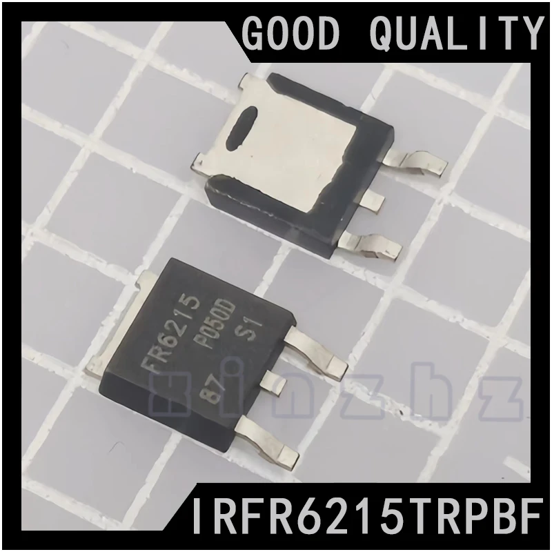 

2PCS IRFR6215TRPBF IRFR6215TR FR6215 Field-effect Transistor New MOS Tube P Channel