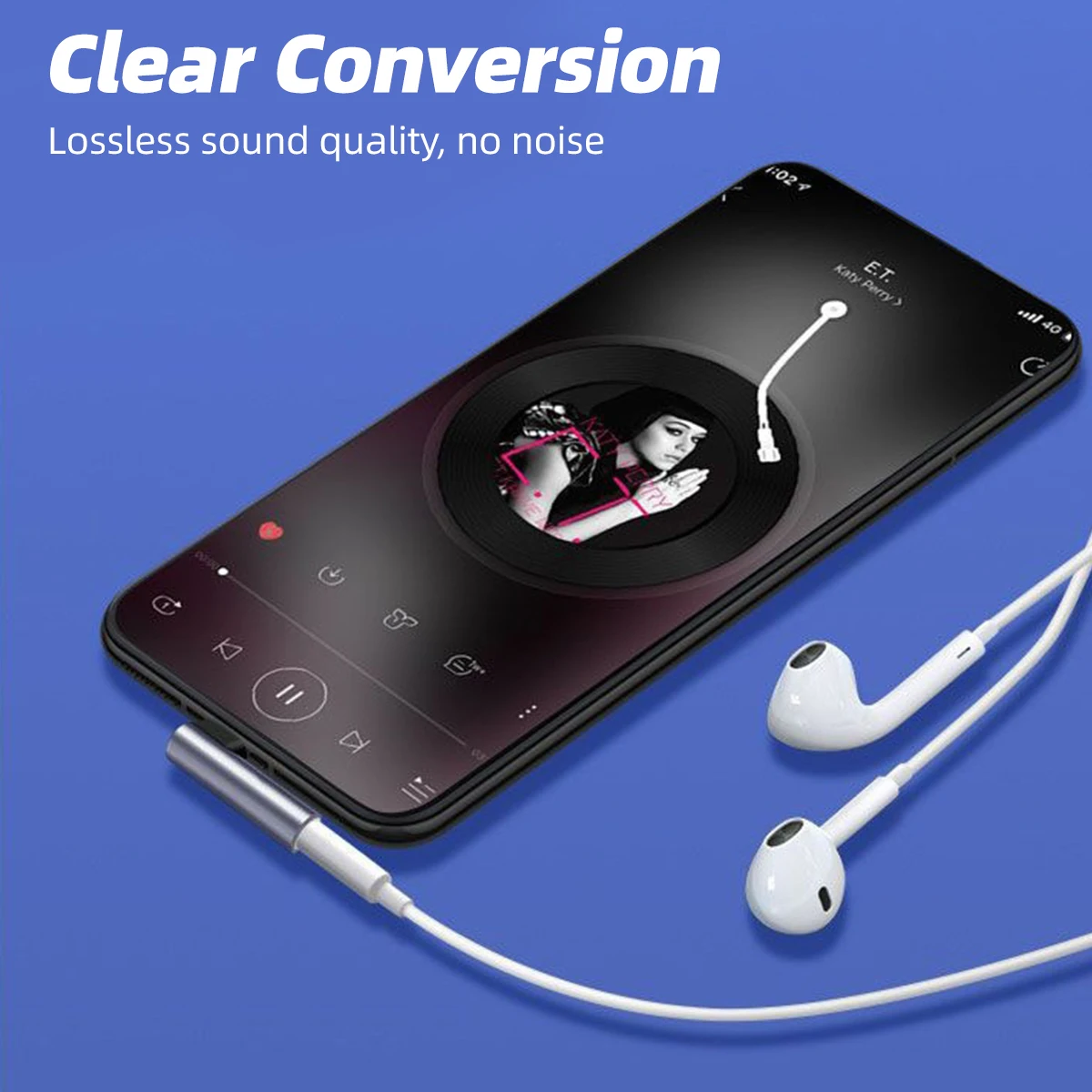 FONKEN USB Type C to 3.5mm Headphone JAdapter USB C to 3.5mm Audio Adapter Compatible for iPhone 15 Plus Samsung S23 Xiaomi