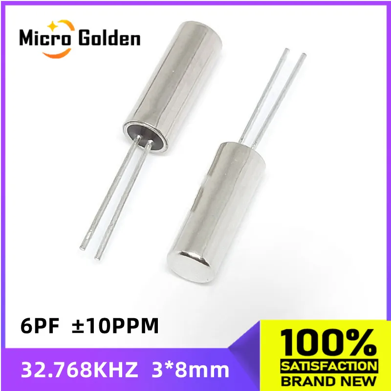 龍　鐘 SQGCPGOQ Cylinder Shaped Crystal Oscillators, 10 Piece