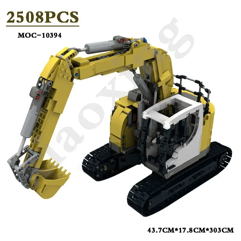 

MOC-10394 Liebherr 926 Excavator Assembling Building Blocks Assembly Excavator Machine DIY Toys Christmas Gifts Children's Gifts