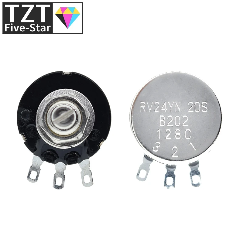 Potentiometer RV24YN20S B201 B501 B102 B202 B502 B103 B203 B503 B104 B204 B254 B504 B105 500 ohm 10K 20K 50K 100K 200K ohm