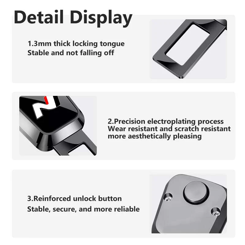 자동차 안전 벨트 연장기 시트 벨트 패딩 연장 버클 플러그 (현대 N 라인 i30 i20 쏘나타 엑센트 투싼 엘란트라 아제라 용)