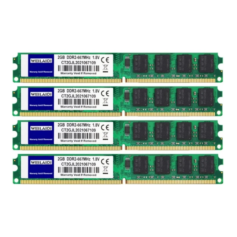 RAM Kingston DDR2 667mhz Ktt667d2/2g Ordinateur Portable PC2-5300S 200