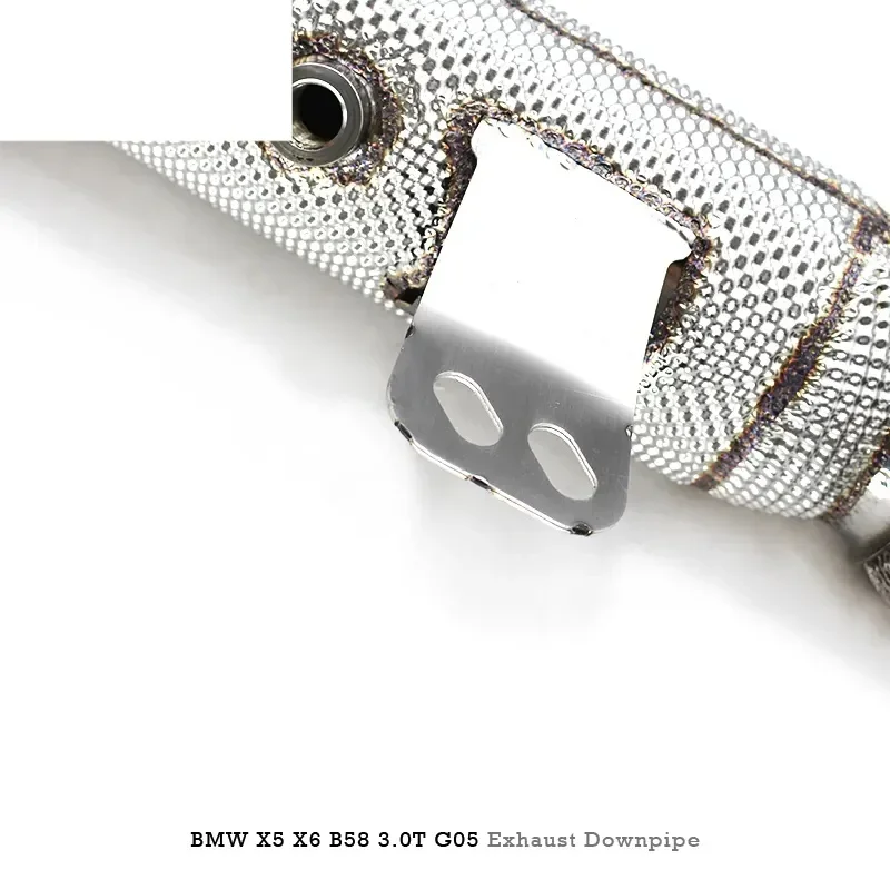 Head Section High flow Pipes branch downpipe Exhaust Pipe with catalyst for BMW X5/X6 B58 3.0T G05