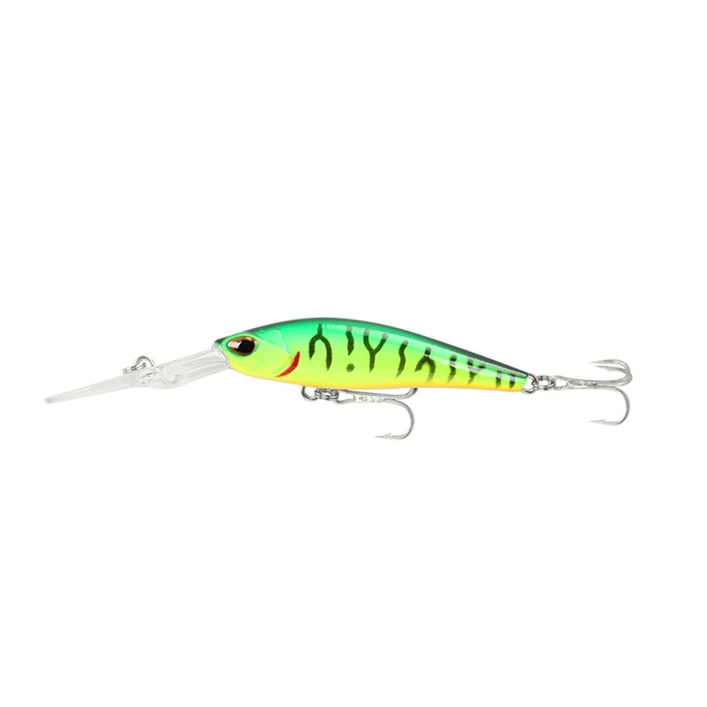 6cm 6g Fishing Lure Long Lip Minnow Wobbler Lure Deep Diving Floating Jerkbait Swimbait Artificial Hard Bait Trout Bass Bait