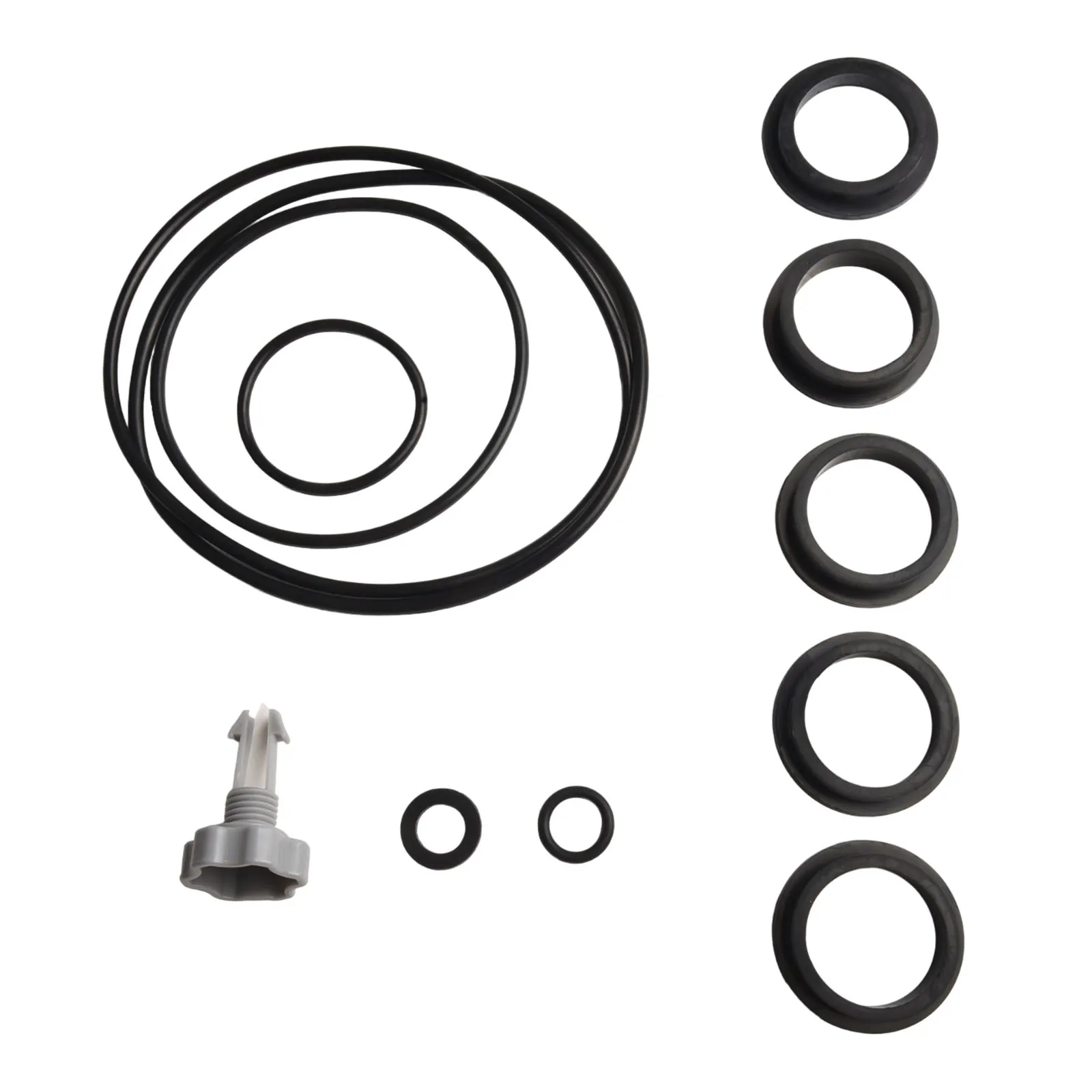Air Release Valve O-Rings Replacement Rubber Seal Gasket Part Repair Set for Sand Filter Pump O-Ring Kit Garden Pool Supplies