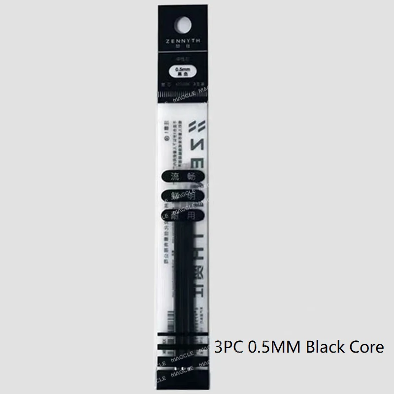 ZENNYTH Üç renkli Jel Mürekkep Kalemler Üçgen Varil Ergonomik Kavrama Anti-yorgunluk Çok Fonksiyonlu Kalem Yüksek Kaliteli Ofis Aksesuarları