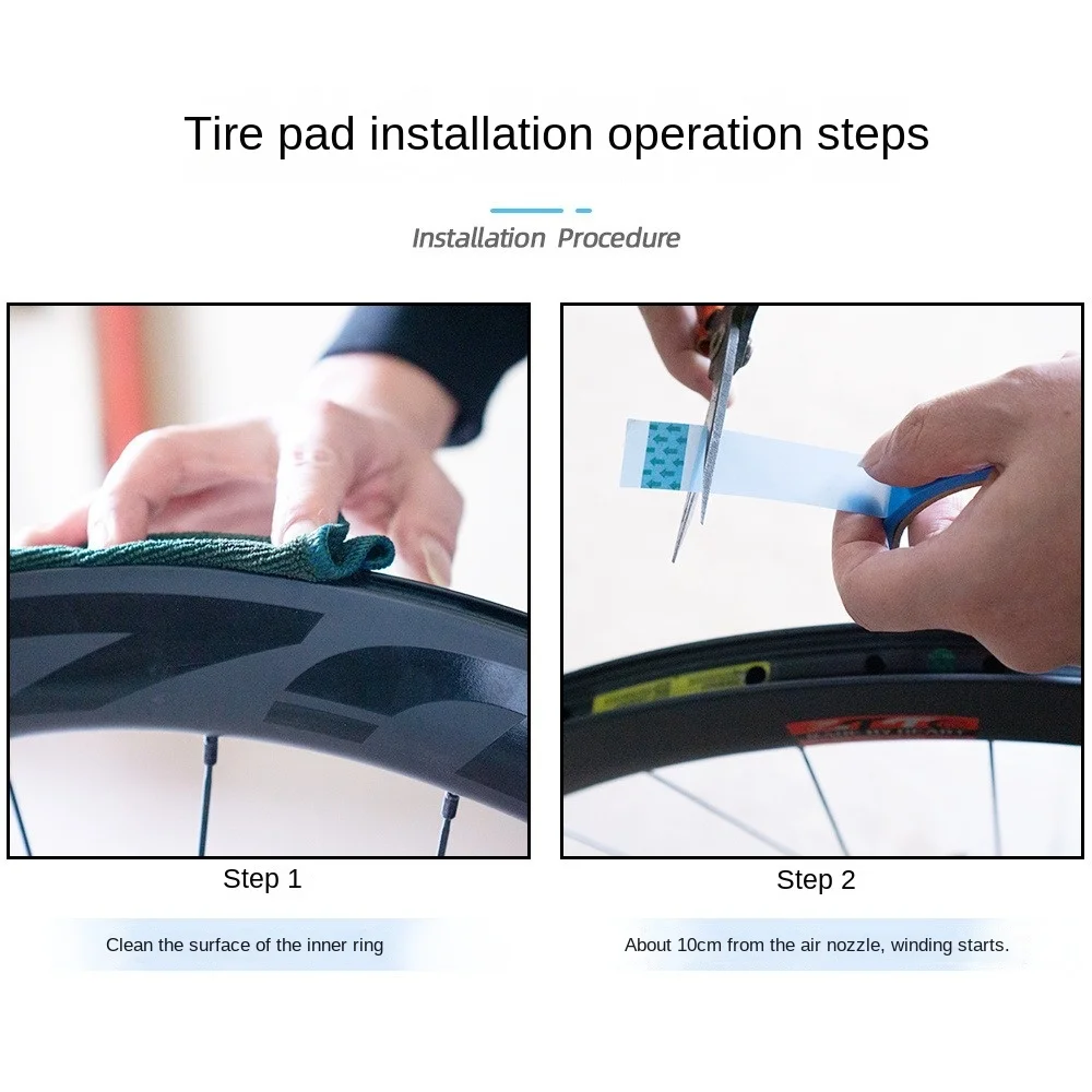 New ZTTO Bicycle Tubeless Rim Tapes 10M Wear-Resistant Bicycle Parts Bike Rim Tape Strips for MTB Road Bike Wheel