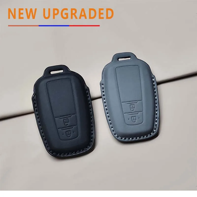 Premium PU Leather Car Remote Key Case Cover