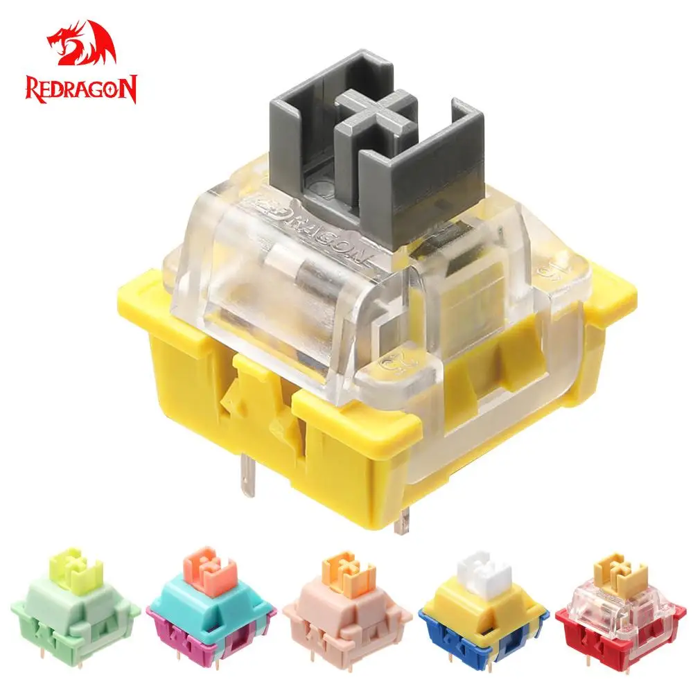 Redragon Bullet B R A113 Smd Rgb 3pin 45 50gf Clicky Linear Tactile