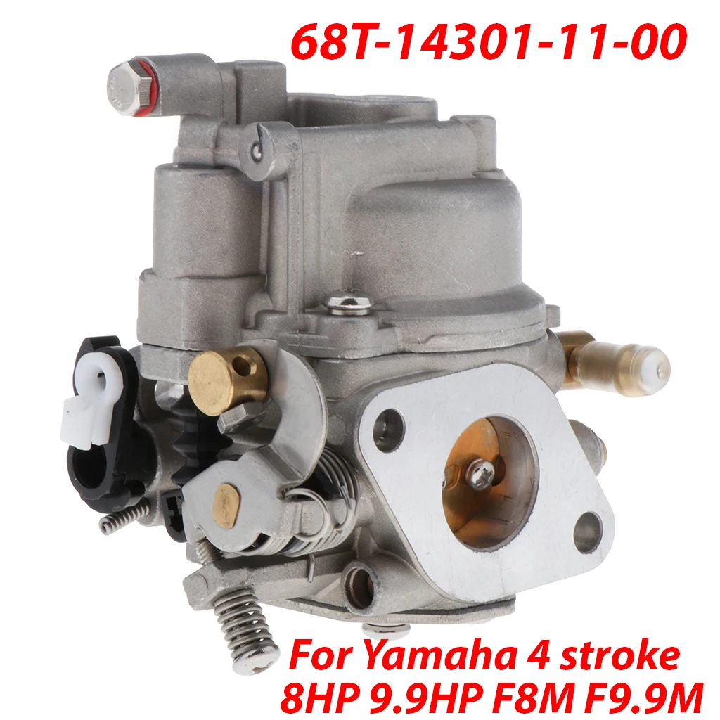 

68T-14301-11-00 Boat Outboard Motor Engine Carburetor For Yamaha 4 Stroke 8HP 9.9HP F8M F9.9M 68T-14301-10 68T-14301