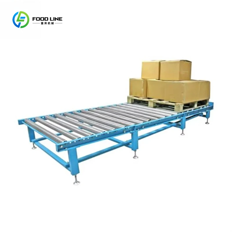 Tavolo Trasportatore a Rulli Personalizzato, Attrezzatura Portatile per Linee di Produzione e Movimentazione Materiali - immagine 4