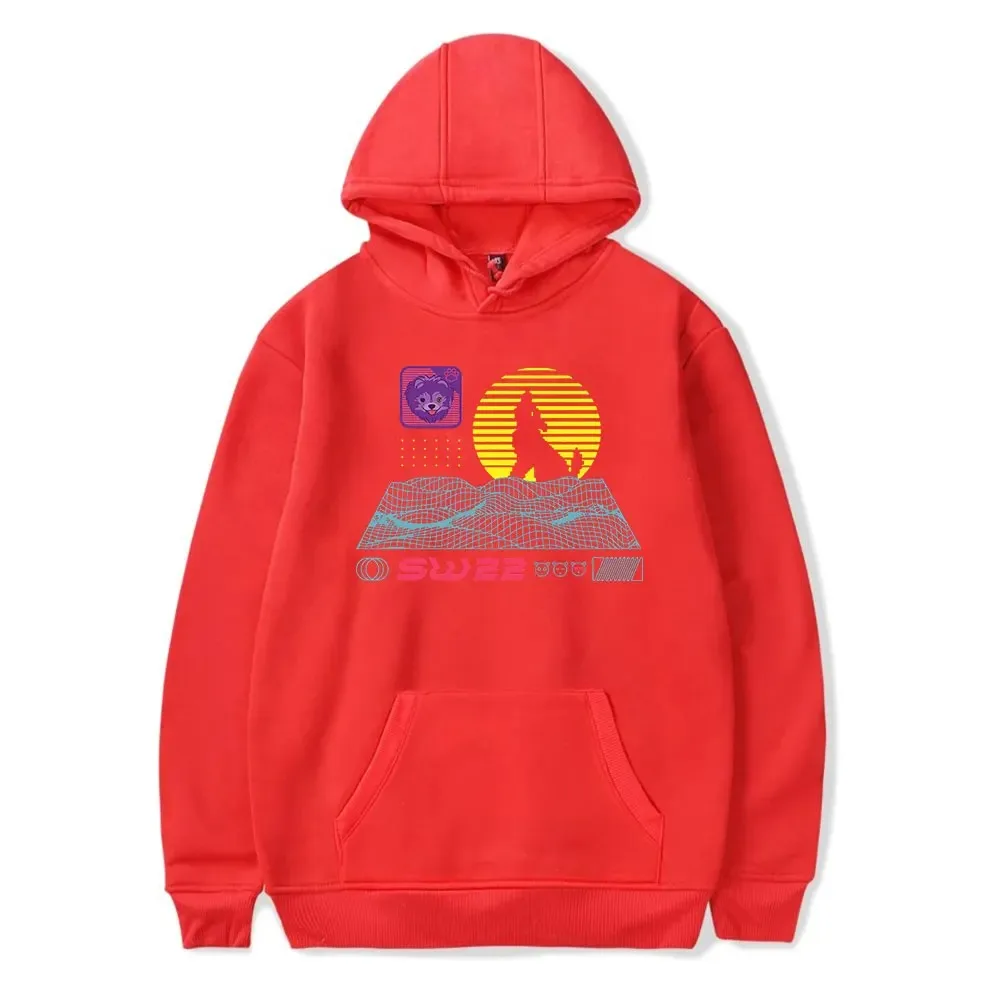 SSSniperwolf Synthewave Hoodie Moletom Men's and Women's Y2K Hip Hop Style Vaporwave Hoodie Harajuku Outono Pullover Routs Com